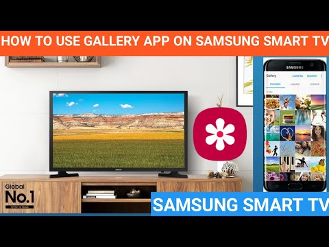 Samsung TV me Gallery App  Kaise Use kare ⚡ How to use Gallery App in Samsung Smart TV, mobile photo