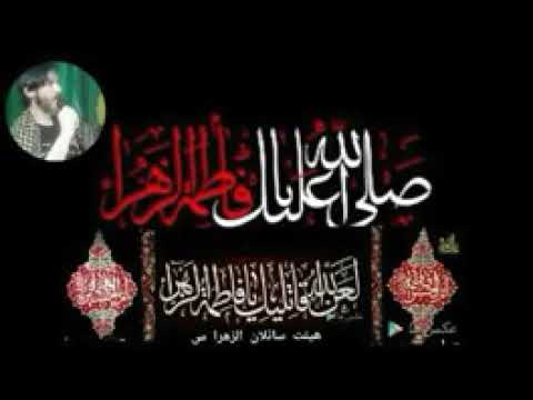 روضه حضرت زهرا س نجوای علی ع شبهابرمزارخانم تیموری