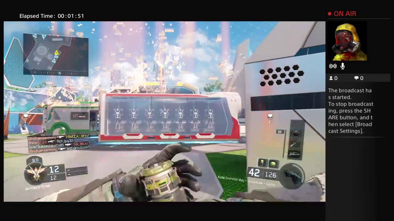 CALLMEVxT's Live PS4 Broadcast