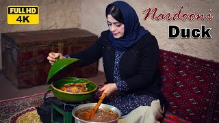 Original Dish from Mazandaran | Nardooni Duck in Gamaj | Rural Cuisine