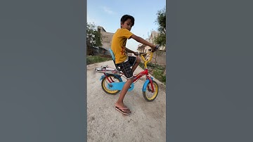 Cycle Powered by DC motor #shorts #devkeexperiment