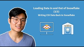 Loading Data In and Out of Snowflake (3/3) - Writing CSV Data Back to Snowflake