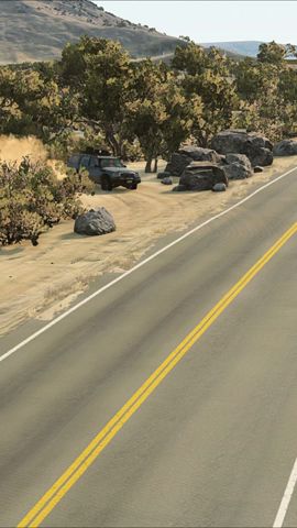 Realistic Highway Car Crashes #42