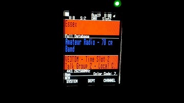 DMR ON VE3TOM - UNIDEN SDS100 8-19-2020