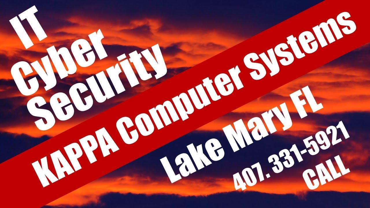 KAPPA COMPUTER SYSTEMS - IT Cloud Cybersecurity Risk Management ...