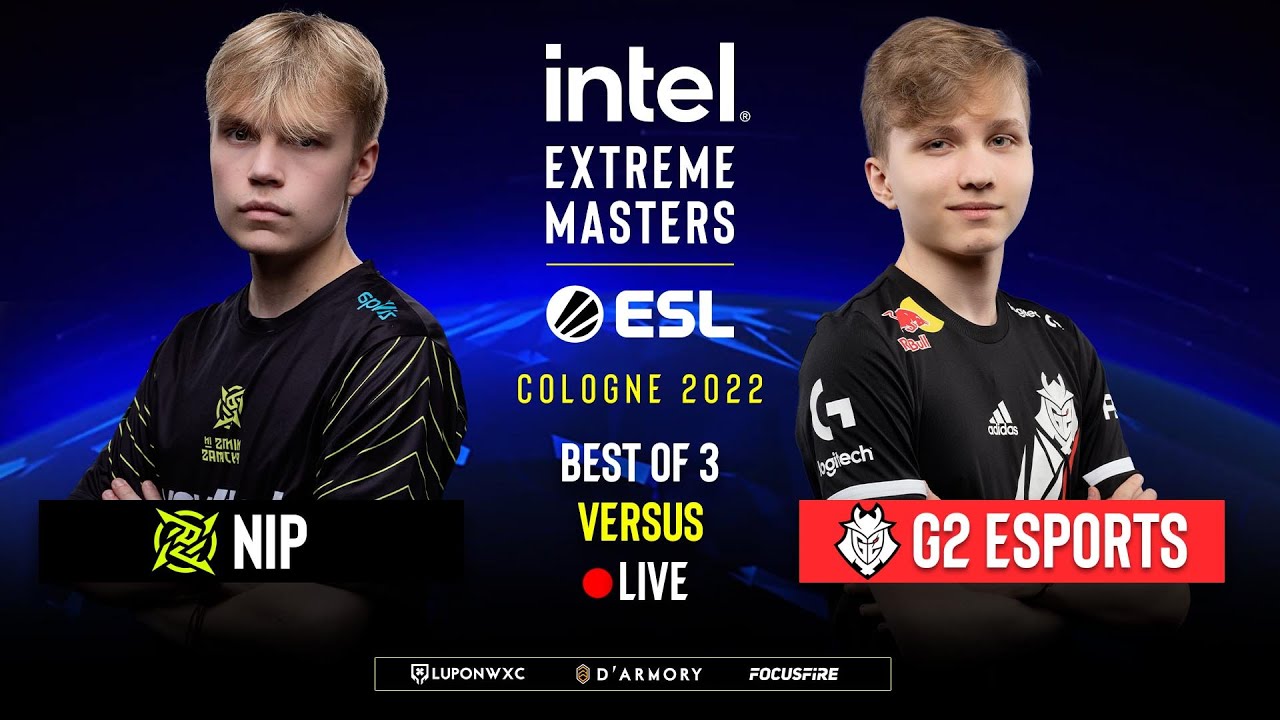 LIVE NIP vs G2 Esports IEM Cologne 2022 Groupstage ENG/FIL