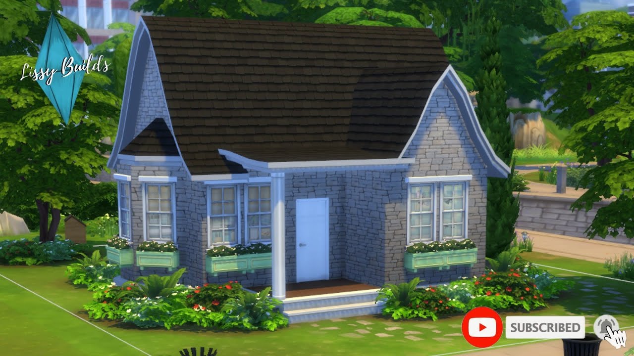 Starter Home // Sims 4: Speed Build