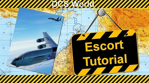 DCS World Mission Editor - Air to Air Escort Tutorial
