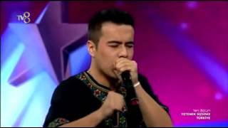 Yetenek Sizsiniz Türkiye Diliyaer Abuduaini'den Beatbox Gösterisi