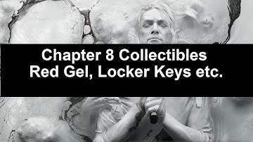 The Evil Within 2 Chapter 8 Collectibles Red Gel, Locker Keys, Files