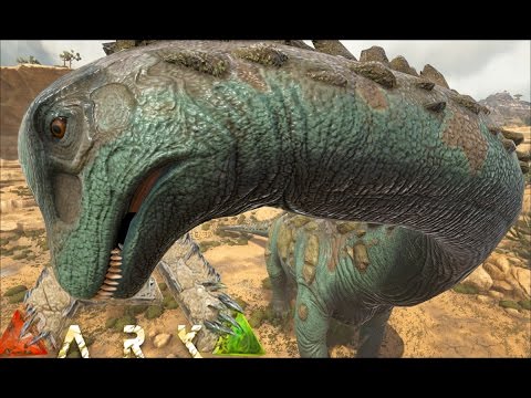アークが生んだ神 ティタノサウルス捕獲 世界一のサイズ 桁違いの威力を誇る攻撃で全てを支配しろ リアルマインクラフト実況プレイ Youtube
