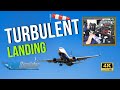 Microsoft Flight Simulator 2023 EXTREME REALISM TURBULENT Landing At Alicante | PMDG 737 FS2CREW |