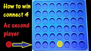 How to win connect 4 as second player screenshot 5