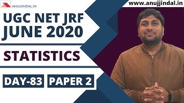 5 MCQs | Paper 2 | Statistics | UGC NET JRF JUNE 2020 | Day 83 - by Shubham Sir