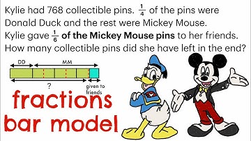 P3/4 Fractions Word Problems with Bar Model (2)