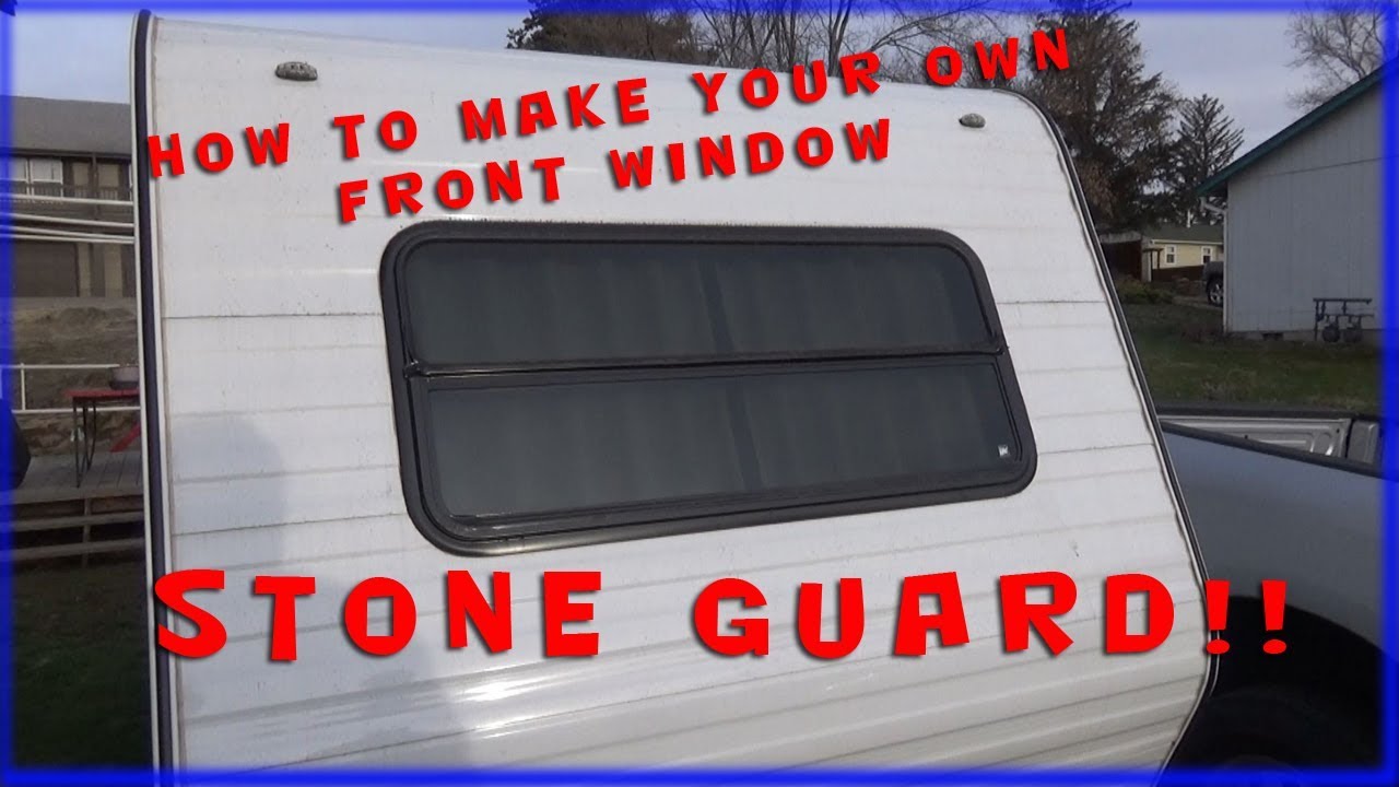 travel trailer rock guard replacement