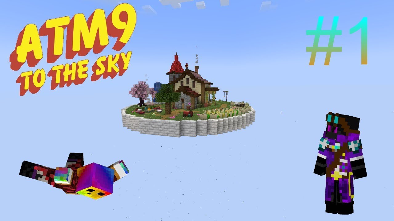 Our new Adventure ATM9 To the Sky Ep 1 - YouTube
