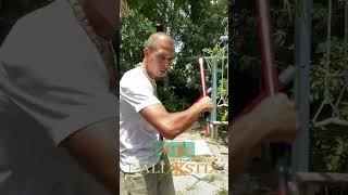 How to Martial Arts Weapons TWIRLING “switch” stick fighting technique