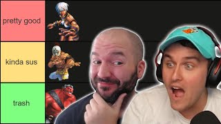 Smash Player Tries to Guess How Good Street Fighter Characters Are ft. @CONEYZZ