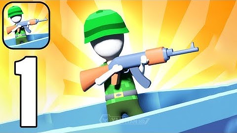 Tower Hero Idle: Army Rush 3D - Gameplay Part 1 Tutorial Base Defense (Android,iOS)