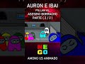 AURON E IBAI AMONG US ANIMADO #4 (2/2) PILLA AL ASESINO BORRACHO #shorts #auronplay #animación #ibai