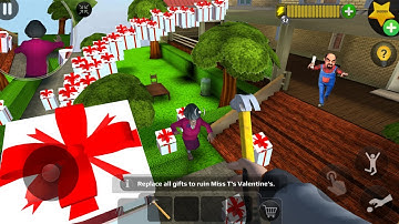 Troll miss T every day - Scary Teacher 3D  (Mod Menu) , gameplay android/ ios