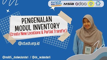 Odoo 16 - Pengenalan Modul Inventory [SIB X PT Ctech ERP Indonesia]
