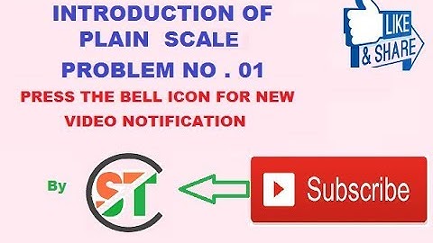 INTRODUCTION OF PLAIN OR SIMPLE SCALE IN HINDI { ED LEC--17}
