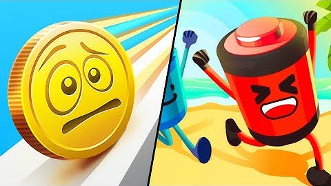 Coin Rush | Battery Run / All Level Gameplay: Android,iOS