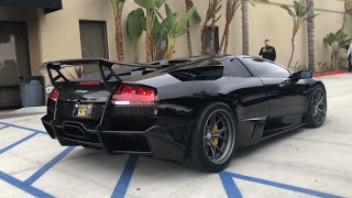 Lamborghini Murcielago Fabspeed X-Pipe And Primary Cat Delete Straight Pipe F1 Sound