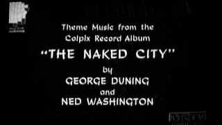 The Naked City Ending Theme Songs 1958-1959  1960-1963