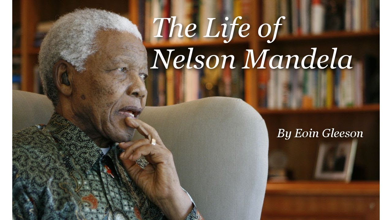 project on biography of nelson mandela