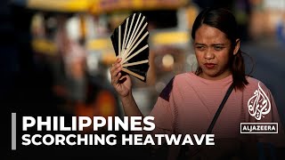 Philippines heatwave: Schools close amid scorching weather