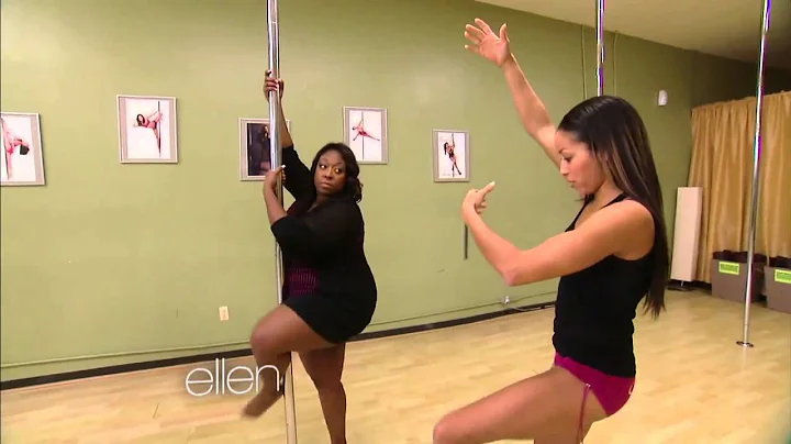 Loni Love Learns to Pole Dance w/ Nicole Williams ...