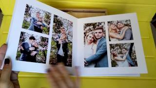 Свадебная фотокнига 20*20см. Сделано с любовью на сайте www.instabook.life