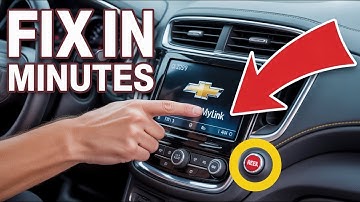 Chevy MyLink Reset | Fix a Frozen Screen in Minutes