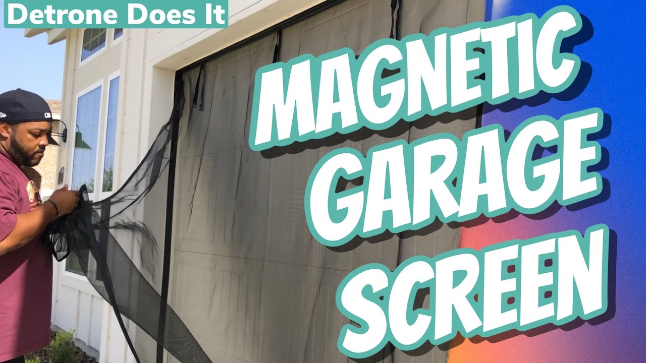 Magnetic Screen Door | Fast & Easy Mesh Screen Install