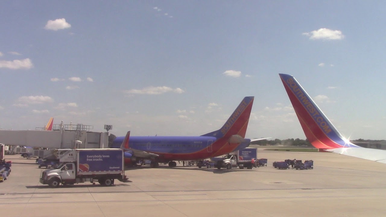 southwest airlines takeoff dallas love field for boston YouTube