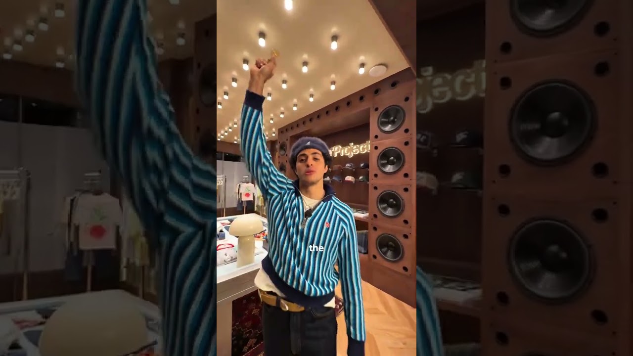 the magic coin 🙂↕️ in our NEW flagship in Leidsestraat 31, Amsterdam / shout out @DAVID DOBRIK