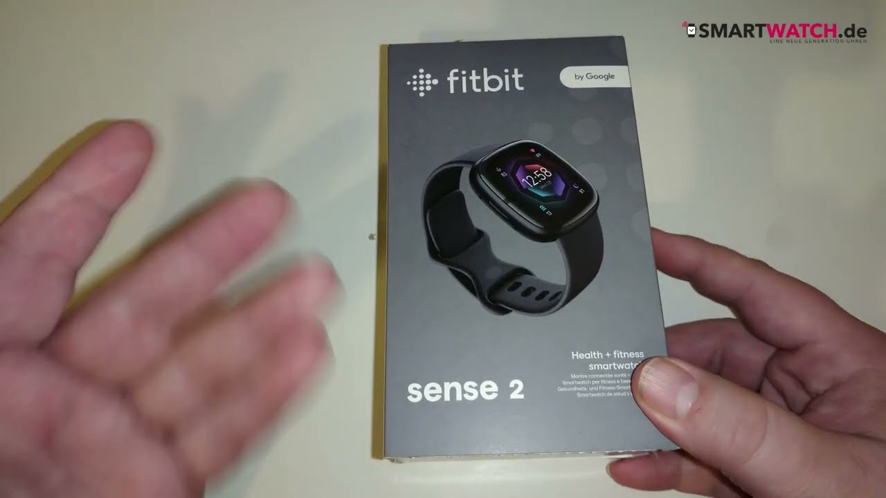 Fitbit Sense 2 Soft Gold Misty Blue Unboxing   YouTube