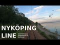 TRAIN DRIVER'S VIEW: The Nyköping Line (Norrköping-Stockholm via Nyköping)