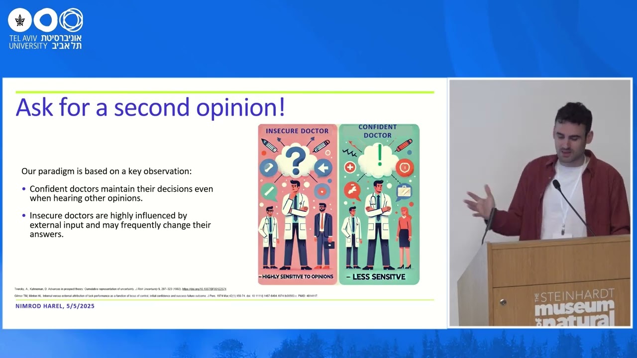 כלי בינה מלאכותית כ"חוות דעת נוספת" ברפואה: נימרוד הראל - מאי 2025