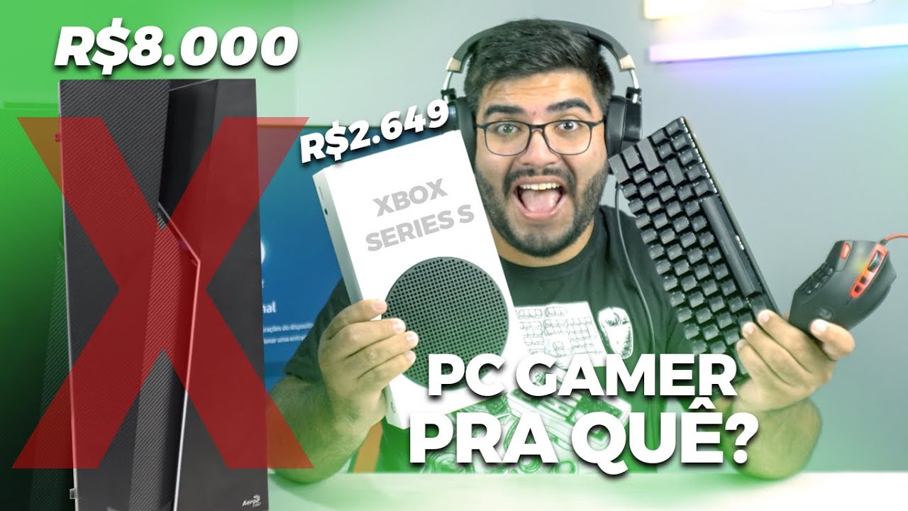 A Melhor hora de você COMPRAR O XBOX SERIES S! O “PC GAMER” Barato em forma de console!
