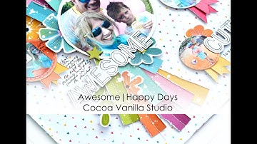 Awesome | Cocoa Vanilla Studio | Happy Days