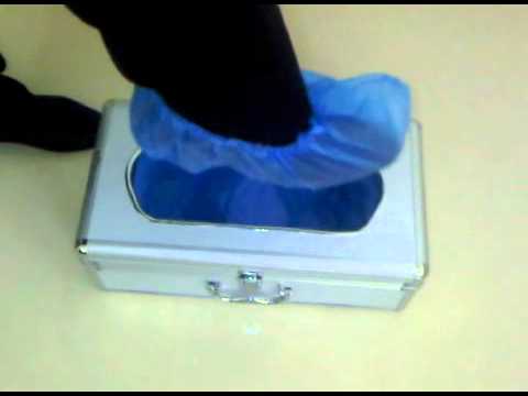 Automatic Shoe Cover Dispenser - Easy To Use Shoe Cover Machine Dispenser  Manufacturer from Mumbai