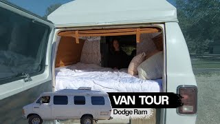 VANTOUR | awesome stealth Dodge Ram campervan