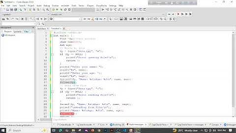 Tutorial 14:File Handling in C Programming 📂 | Read & Write Files using fopen, fprintf, fscanf