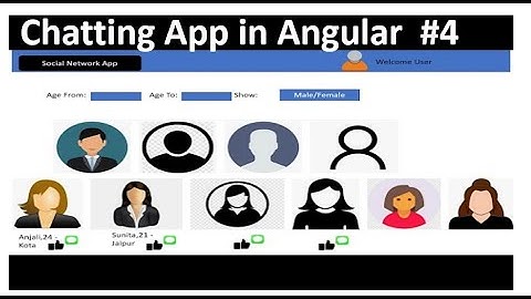 Social Networking Project in Angular for beginner | Day-4