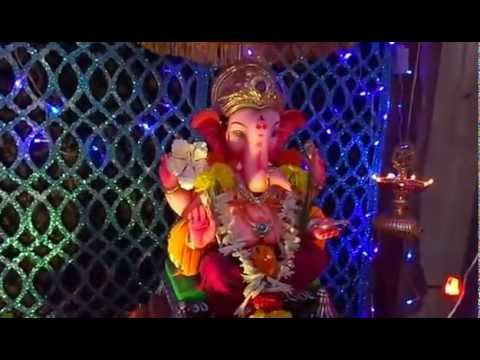  Ganpati Decoration At Home YouTube 