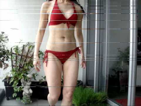 P90X Results & Raw Vegan Diet 90 Days Female Body Transformation